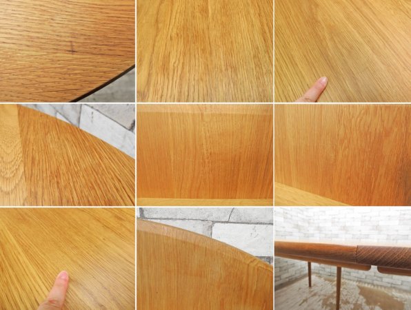 カールハンセン&サン Carl Hansen & son CH337 ダイニングテーブル 伸長板付 オーク材 ハンス・J・ウェグナー 北欧家具 デンマーク ●