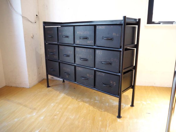 ジャーナルスタンダードファニチャー journal standard Furniture ギデル GUIDEL 12 ドロワーズ チェスト ワイド J.S.F ★