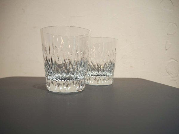 バカラ Baccarat バリ Bali オールドファッションド クリスタル ロックグラス 廃盤 A タンブラー ★