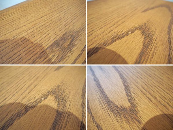 モモナチュラル Momo natural ベント VENT FD-LOW TABLE S ローテーブル リフトアップ 昇降機能付 レッドオーク ★