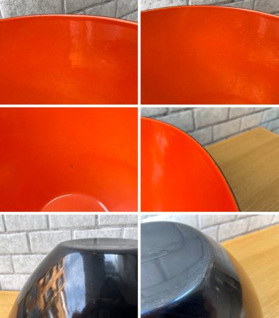 クレニット Krenit ボウル バーミリオン デンマーク DENMARK ヘルベルト・クレンチェル Herbert Krenchel ビンテージ ■