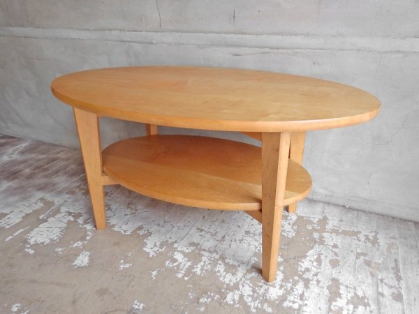 ウッドユウライクカンパニー WOOD YOU LIKE COMPANY ミルクティー MILK TEA ローテーブル チェリー無垢材 定価:¥107,800ー♪