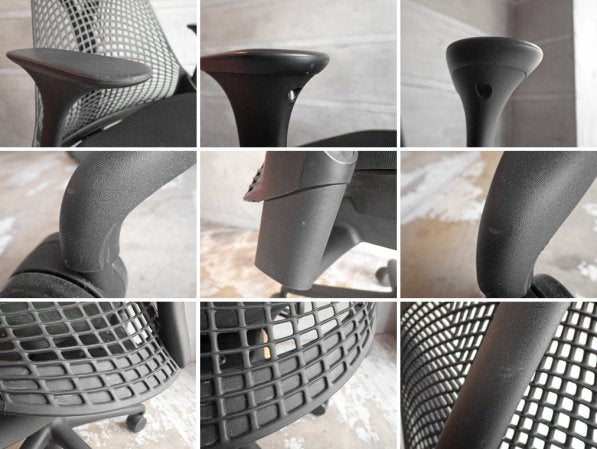 ハーマンミラー Herman Miller セイルチェア SAYL Chair ミドルバック デスクチェア イヴ・ベアール 定価¥83,600- ♪