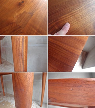 オーガニックモダニズム Organic Modernism フット Futto ダイニングテーブル ウォールナット ♪