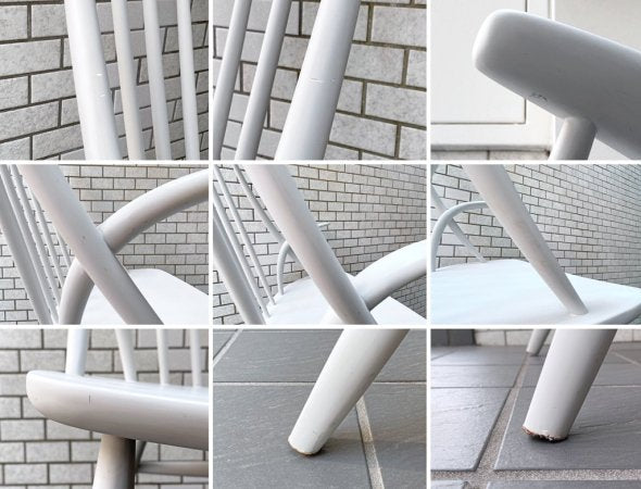 アイラーセン eilersen IW2 CHAIR スポークバックチェア ホワイト ビーチ材 イルム・ヴィッケルソー Illum Wikkelso 北欧 デンマーク ■