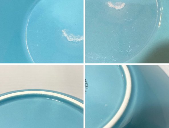 イッタラ iittala ティーマ TEEMA プレート 深皿 ターコイズブルー カイ・フランク Kaj Franck 廃番 A ■