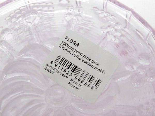 イッタラ iittala フローラ Flora ペールピンク 10cm ボウル オイバ・トイッカ スコープ別注 未使用品 ●