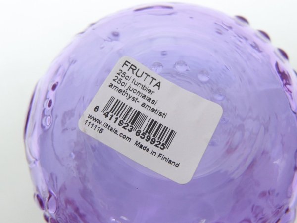 イッタラ iittala フルッタ Frutta タンブラー 250ml アメジスト オイバ・トイッカ スコープ別注 未使用品 ●