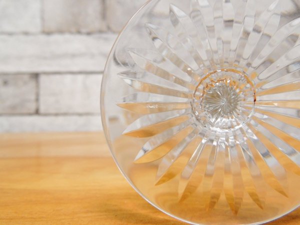 バカラ Baccarat べリンツォーナ Bellinzona ウォーターゴブレット L クリスタル フランス ●