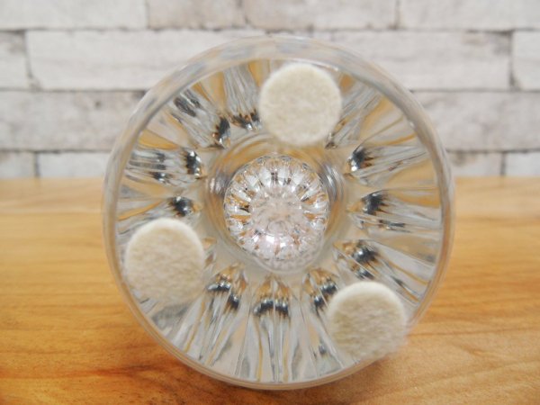 バカラ Baccarat フラワーベース Flower base クリスタル フランス ●