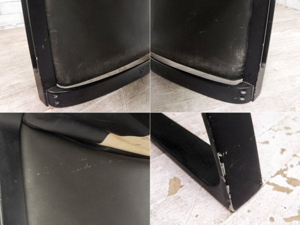 Interprofil フェルナンドA.ポルシェ Ferdinand A. Porsche IP 84S ラウンジチェア Lounge chair 本革 80sビンテージ モダン 希少 ●