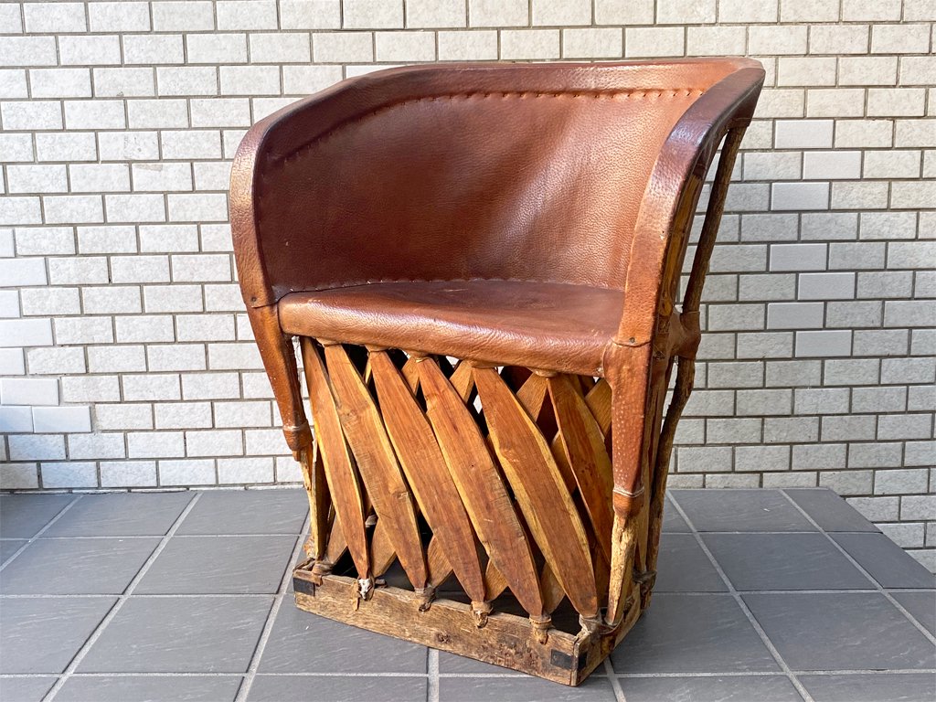 エキパレスチェア Equipales Chair エキパルチェア 本革 アーム