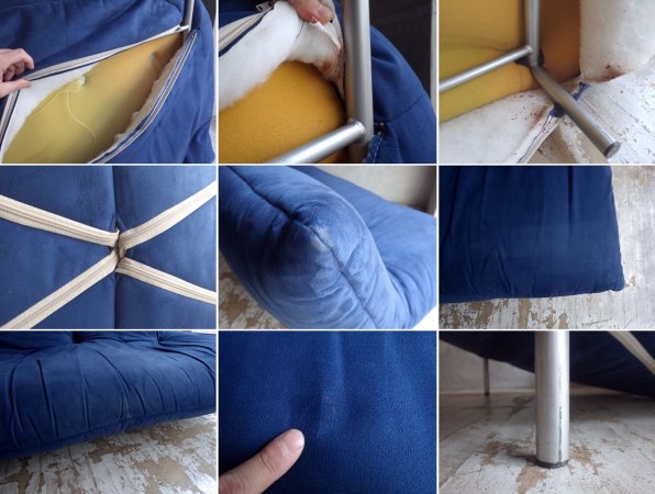 リーンロゼ ligneroset カラン CALIN 2人掛け ソファ リクライニング ファブリックシート 定価:¥393,800-♪