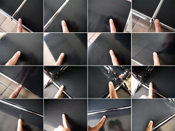 ユーエスエムハラーシステム USM Haller 2×1 TVボード W1536 グラファイトブラック 定価¥144,845- シェルフ キャビネット オフィス家具 MoMA スイス製 ◇