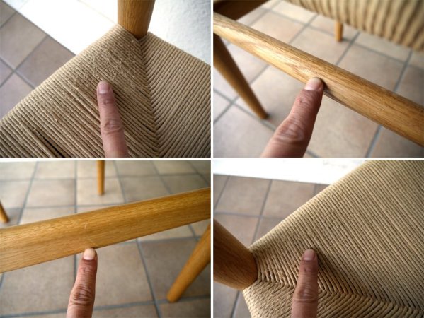 カールハンセン&サン Carl Hansen&Son CH36 チェア 美品 オーク材 ハンス J. ウェグナー Hans J. Wegner シェーカー 名作 ダイニングチェア デンマーク製 ◇
