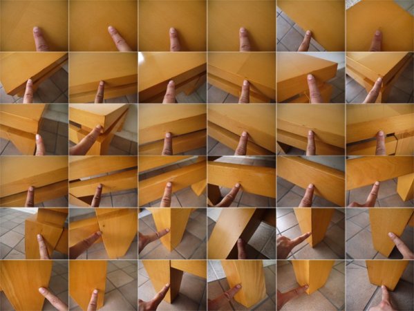 カッシーナ Cassina インターデコール INTER DECOR 現 イクスシー IXC. P.ユーレル 名作 SARDANE ローテーブル W1300 廃番 ブナ無垢材 参考価格34.3万 ◇