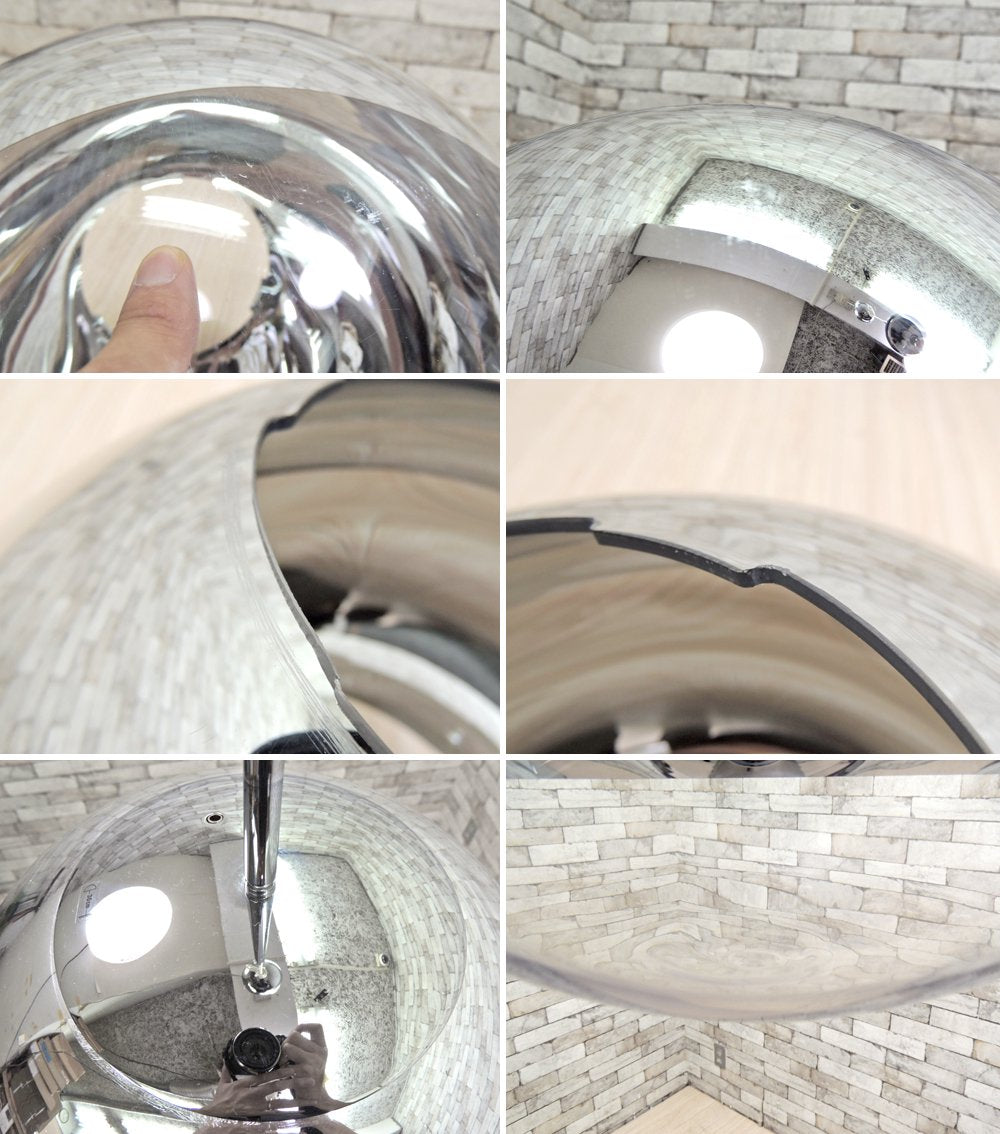 トムディクソン TOM DIXON ミラーボールペンダント MIRROR BALL PENDANT 40 ペンダントランプ スペースエイジ 定価:110,000円 ●