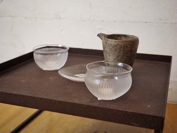 作家物 内田 鋼一氏作 鉄錆膳 小 お膳 30cm×30cm 入手困難 ★