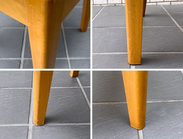 パシフィックファニチャーサービス PACIFIC FURNITURE SERVICE P.F.S. ダイニングチェア DH DINING CHAIR レザー張り ■