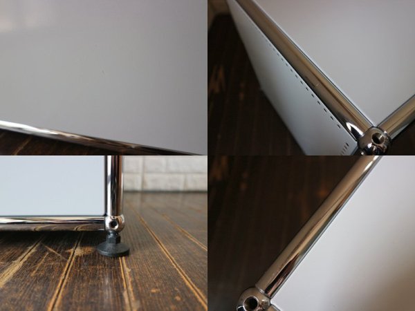 USMモジュラーファニチャー USM Haller USMハラー AVボード TVボード キャビネット ドロップダウン×1 ◎