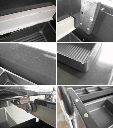 USMモジュラーファニチャー ハラーシステム Haller ロールボーイ デスクワゴン キャビネット ブラック 鍵付き ♪