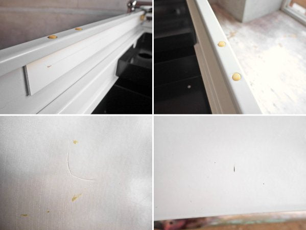 USMモジュラーファニチャー ハラーシステム Haller ロールボーイ デスクワゴン キャビネット ライトグレー 鍵無し ♪