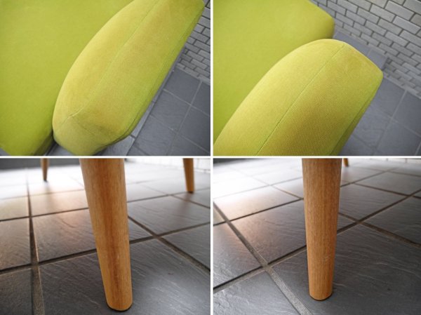 イデー IDEE アーオソファ AO SOFA 1シーター グリーン 岡嶌要 ■