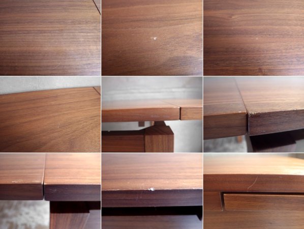 無印良品 MUJI ウォールナット エクステンション 伸長式 ダイニングテーブル ♪