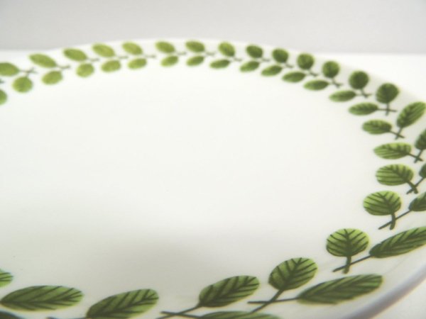 グスタフスベリ GUSTAVSBERG フェストン FESTONG プレート 17cm スティグ・リンドベリ ビンテージ 北欧食器 スウェーデン B ●