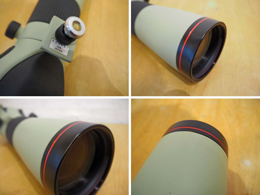 ニコン Nikon フィールドスコープ FIELD SCOPE ED78-P ニコン製接眼レンズ SLK1100 三脚 雲台 付★