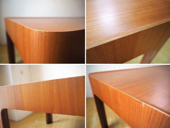 天童木工 Tendo ビンテージ チーク材 HACO TABLE ハコ テーブル 剣持 勇 センターテーブル 現行定価:200,000円以上 ★