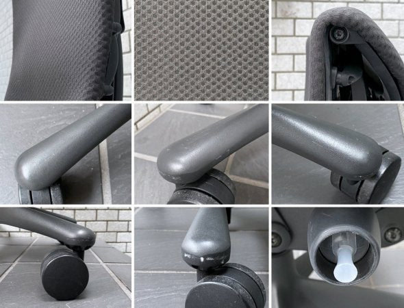 ハーマンミラー Herman Miller エンボディチェア Embody Chairs バランスファブリック カーボン グラファイトベース デスクチェア ■