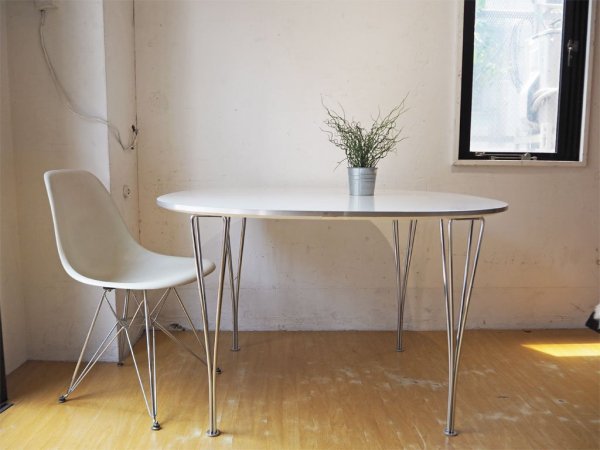 フリッツ ハンセン Fritz Hansen スーパー円 Bテーブル 廃盤サイズ 正規品 ピート ハイン ブルーノマットソン ★