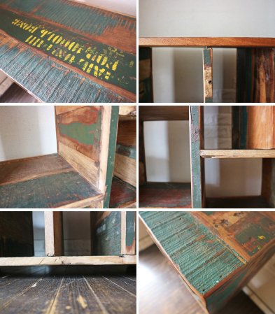ジャーナルスタンダードファニチャー journal standard Furniture jsf ドリュー DREUX オープンシェルフ 古材 インダストリアル ミリタリーテイスト 廃番 ◎