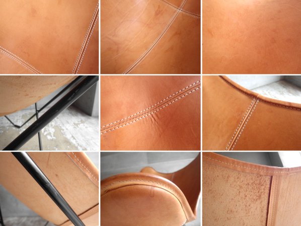 クエロ CUERO ビーケーエフチェア BKF バタフライチェア レザー 本革 ナチュラル 北欧スウェーデン♪