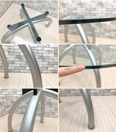 ノール Knoll スパイダーテーブル Spider Dining Table エットーレ・ソットサス ポストモダン イタリア ●