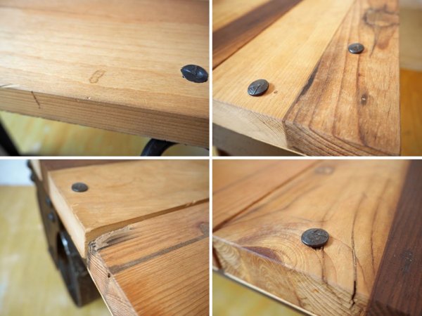 ジャーナルスタンダードファニチャー Journal Standard Furniture ブルージュドリー BRUGES DOLLY ローテーブル インダストリアル ★