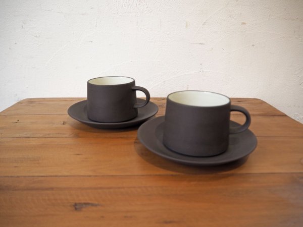 ダンスク DANSK フレームストーン カップ&ソーサー flamestone c&s イェンス クイストゴー Jens.H.Quistgaard B ★