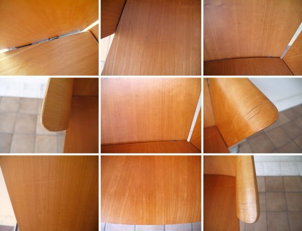 フリッツハンセン Fritz Hansen VM1 ヴィコチェア VICO Chair ヴィコ・マジストレッティ スタッキング プライウッド 参考価格\136,000~ 廃番 A ◇