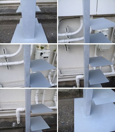 シンテシ SINTESI 正規品 サピエンスブックタワー トール L シルバー ブルーノ・レイナルディ 廃盤希少 タワー型 シェルフ 収納家具 イタリアモダン ◇