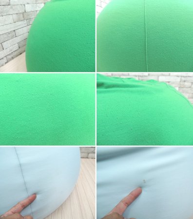 ヨギボー yogibo ドロップ DROP ビーズ 1Pソファ クッション グリーン ●