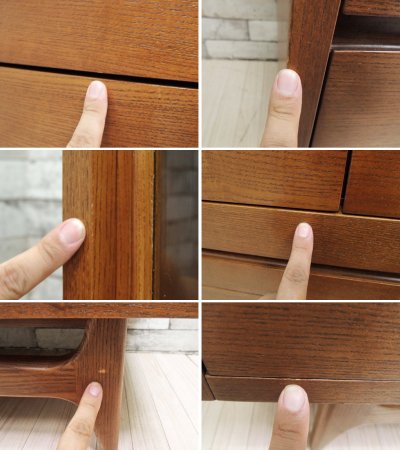 アクメ ファニチャー ACME Furniture ブルックスキャビネット BROOKS CABINET アメリカンビンテージスタイル カップボード 食器棚 ●