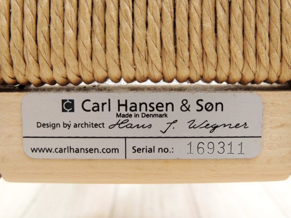カールハンセン&サン Carl Hansen & Son CH24 Yチェア ビーチ材 ソープフィニッシュ 日本仕様サイズ ハンス・J・ウェグナー Hans J. Wegner 北欧家具 名作家具 ●