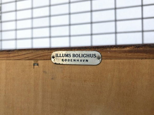 illums bolighus 北欧ビンテージ 7ドロワー チェスト チーク材 脚付き 鍵無 北欧ビンテージ家具 ★