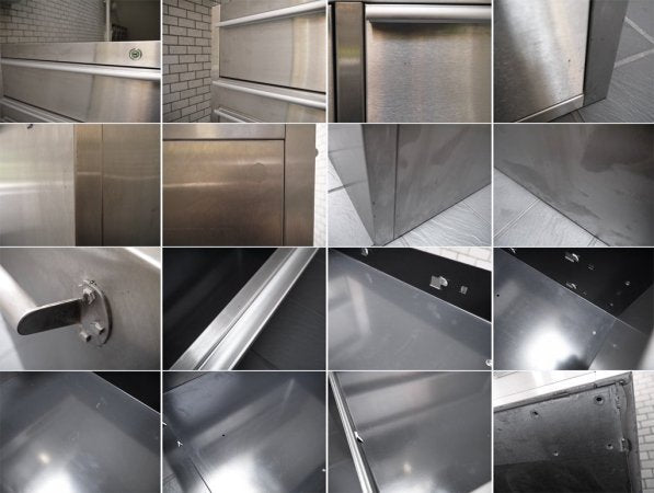 ダルトン DULTON ヘビーデューティ キャビネット HEAVY DUTY CABINET ステンレス インダストリアルスタイル 定価170,640円 ■