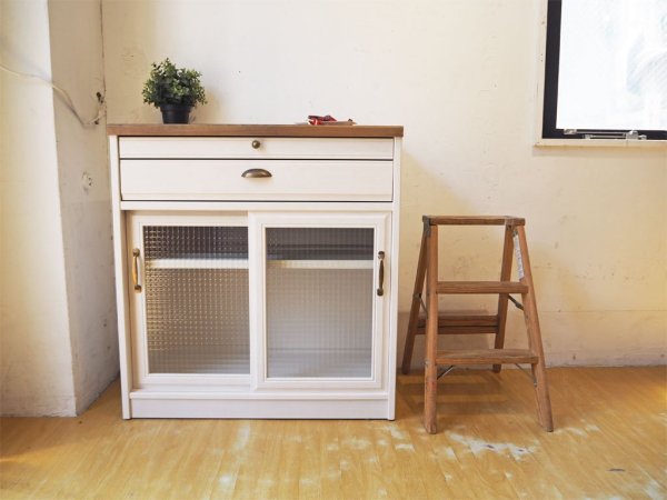 ミシガンラダー MICHIGAN LADDER ウッドステップラダー Wood step ladder Sサイズ パイン材 折畳 脚立 踏み台 USA製 ★