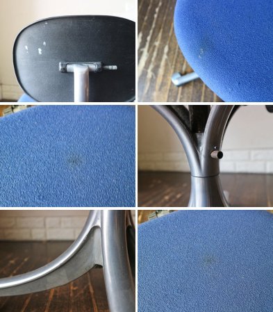 ノール Knoll ケヴィチェア Kevi Chair ヨルゲン・ラスムッセン Jorgen Rasmussen ビンテージ ファブリック デスクチェア B ◎