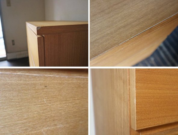 無印良品 MUJI タモ材 4段チェスト 廃番 ナチュラルスタイル ◎