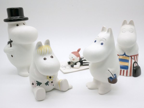 アラビア ARABIA ムーミン MOOMIN フィギュア フローレン お花摘み トーベ・ヤンソン TOVE JANSSON 2010-12年 廃番品 北欧雑貨 ●