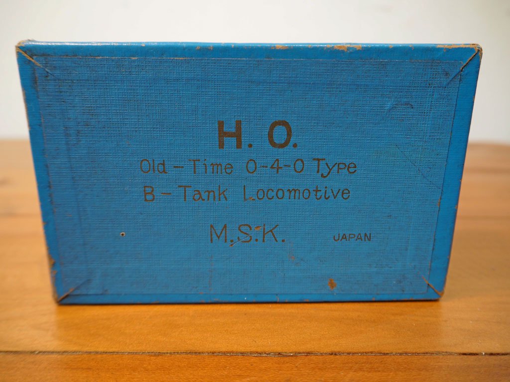 M.S.K 鉄道模型 Old-Time 0-4-0 Type B-Tank Locomotive 日本製 12K 機関車 HOゲージ★
